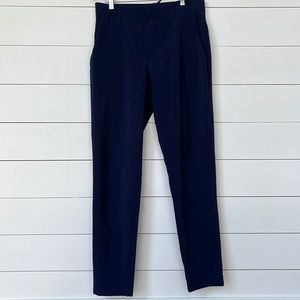 Fabletics The Only Performance Chino Pant Mens Medium Golf Athleisure Blue